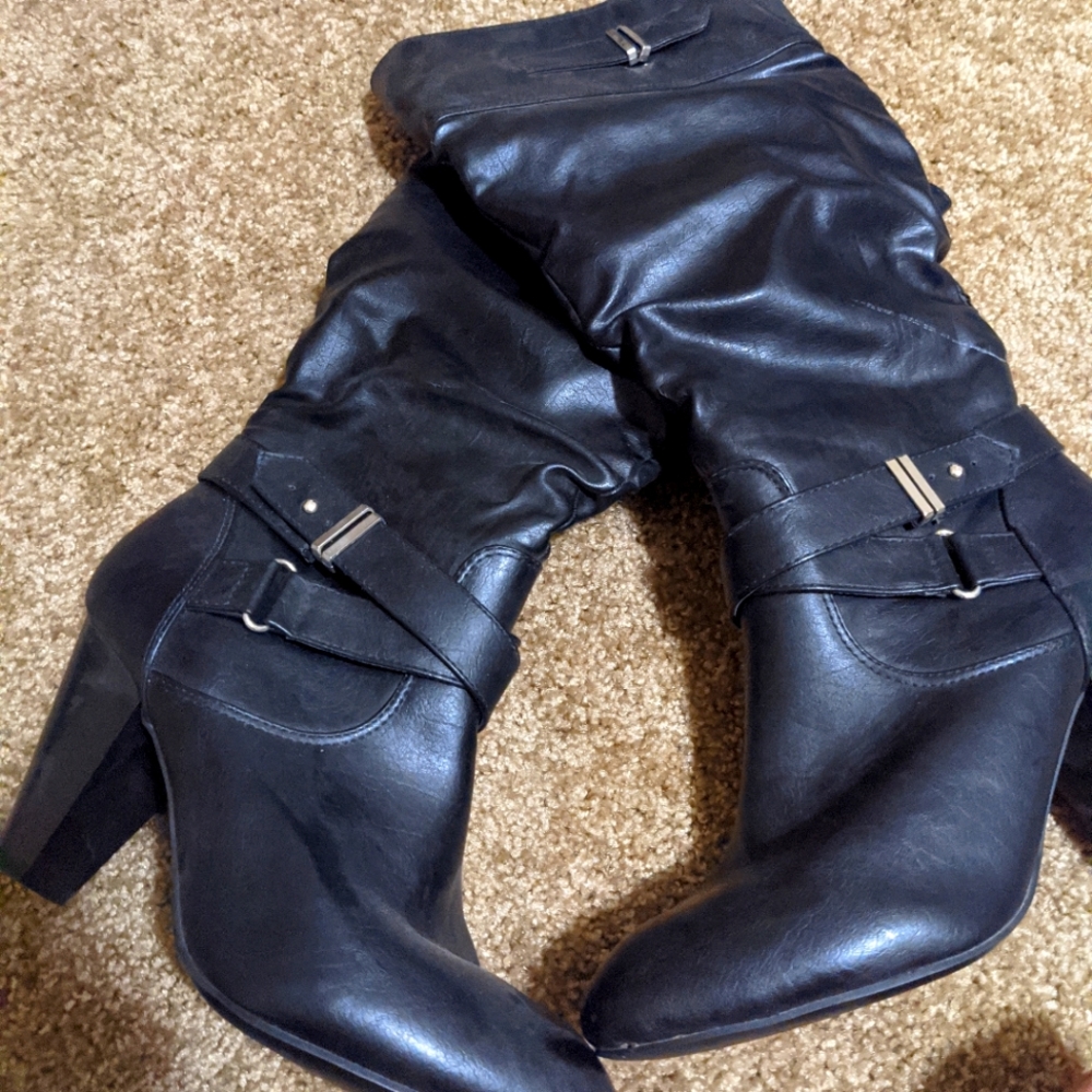 Knee high boots